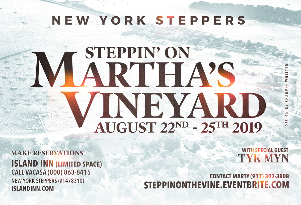 Steppin' on Martha's Vineyard